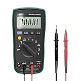 デジタルマルチメーター SNAKOL テスター 自動測定 1000カウント実効値 DC/AC電圧・電流 抵抗・容量・周波数・デューティサイクル・温度・連続性・ ダイオードテスター搭載 過負荷保護 計測
