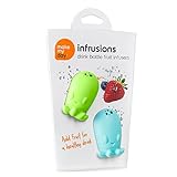 Make My Day silicone drink bottle fruit infuser (Green/Blue) by Make My Day