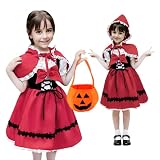 [Formemory] ハロウィン 衣装 大人 ハロウィーン 衣装 仮装 コスプレ イベント 大人 レッド コスチューム 演出服 童話 発表会クリスマス 仮装大会 舞台服 誕生日 プレゼント (140)