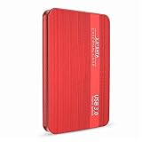 外付けハードディスクHDD2tb / 1tb / 512gb / 80gb、ポータブルUsb 3.0モバイルストレージバックアップ、PCデスクトップ、Macbook、Ps4、ラップトップ、Xbox、スマートテレビに適しています (80 GB,Red)
