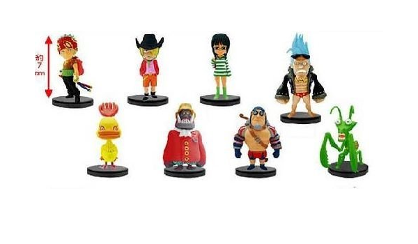 Amazon Co Jp ワンピース 組立式劇場版 ワールドコレクタブルフィギュア ストロングワールド Ver 2 全8種セット ホビー