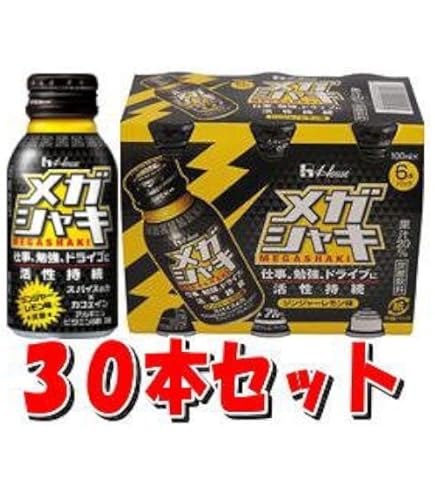 Amazon.co.jp: ハウスウェルネス メガシャキ 100mlボトル缶×30本