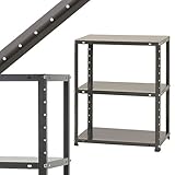 DK-263 幅60×奥行30×高さ75cm 3段 ダークグレー 40㎏/段