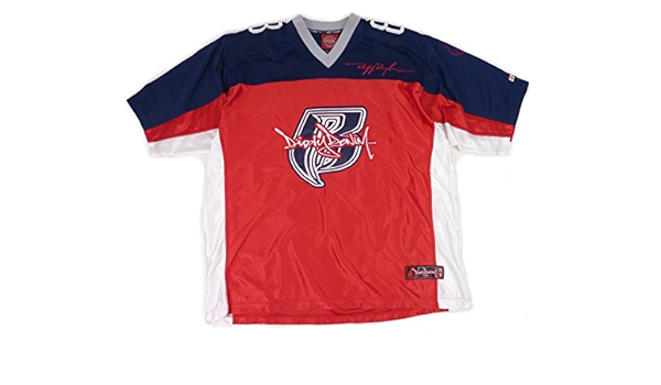 Amazon Ruff Ryders ラフライダーズ フットボールジャージシャツ 2xl ネイビー レッド 並行輸入品 メンズ 通販