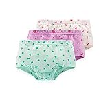 赤ちゃんのための3つのソフト通気性の下着パンティーのセット女の子のスタイルの3、1-2歳