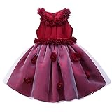 Pettigirl女の子ドレス ガールズワンピース ノースリーブパーティードレス 結婚式 演奏会 4才 [並行輸入品]