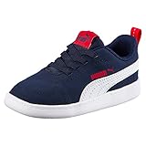 プーマ(PUMA) キッズ コートフレックス INF（ピーコート/プーマホワイト） 362651-01 01 12.0cm