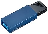 アイ・オー・データ I-O DATA ノック式USBメモリー 32GB U3-PSH32G/B USB 3.0/2.0対応/ブルー