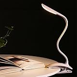 LUCKY CLOVER-AUSB充電器調光可能な3つのレベルのLEDクランプテーブルランプタッチコントロールアイプロテクターの表を読むホームオフィスキャンプのナイトライト、暖かい白