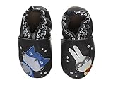 [ロビーズ] Robeez Superhero Buddies Soft Sole (Infant/Toddler) シューズ Black 6-12 Months (US 2.5 Infant - 4