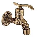 F Fityle ドラゴン彫刻　シングル　冷水　蛇口　タップ　耐腐食性　全3種　　 - C