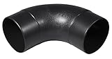 POWERTEC 70105 4-Inch Elbow Dust Hose Connector [並行輸入品]