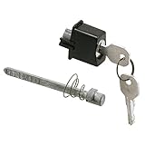 Prime-Line Products 5023 Keyed Push Button Locking Unit, Aluminum [並行輸入品]