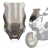 PSLER® オートバイ ウィンドスクリーン フロントフェアリング ウインドシールド パネル 対応車種 ホンダ ADV160 2022-2023年 と ホンダ ADV150 ADV125 2019-2022 (ブラウン)