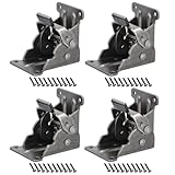 【Deepa】折れ脚金具 折りたたみ 金具 折りたたみ脚 4個 テーブル チェアー 椅子 イス 机 デスク 修理 金具 DIY