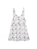 (ヒステリックミニ) Hysteric Mini EMBROIDERY MINI総柄刺繍ジャンパースカート 140cm レインボーホワイト
