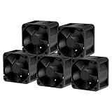 ARCTIC S4028-15K (5パック) - 40x40x28mm ファン 1400-15000 RPM PWM規制 4ピンコネクター 12V DC - ブラック