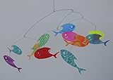 MazaaShop Mazaa Decorative Fish Mobile, Handmade In The U.S.A. by MazaaShop