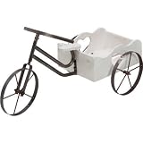 木製プランター3輪車967-93467