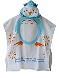 （モダンミス）Mordenmiss ベビー&キッズ用 アニマル タオル おくるみ 可愛いバスローブ ポンチョ 出産祝い贈り物にも ローブ ペンギンさん