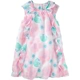 オシュコシュ OSHKOSH/ フローラルシフォンドレス プリント ワンピース 5歳【並行輸入】