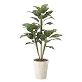 観葉植物 造花 「フィロ 90cm」 光触媒(空気清浄) インテリアグリーン 鉢植え