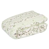 nishikawa【西川】 羽毛 合掛け布団 シングル ウェッジウッド ワイルド ストロベリー 日本製 グリーン KA01251014G