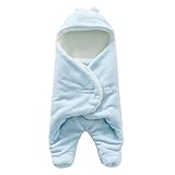 おくるみ ベビー 新生児 赤ちゃん 出産祝い (ブルー)