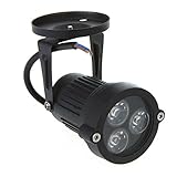 LEMONBEST® Waterproof 12V 6 watts Cast-Aluminum LED Outdoor Landscape Metal Spotlight Fixture IP65 W