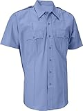Uniform半袖シャツMen 's Duty警察セキュリティ2-pocket肩章 2X-Large