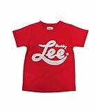 Buddy Lee バディーリー 半袖 発砲プリントTシャツ もこもこロゴ 子供服 (12レッド/95cm)