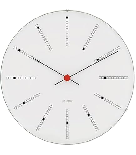Amazon.co.jp: ARNE JACOBSEN 29cm 掛け時計 北欧デザイン (秒針のない