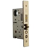 Baldwin 6321.003.LLS Estate Left Handed Handleset and Lever Entrance Mortise Lock with 2-1/2-Inch Ba