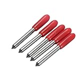 SODIAL 5 X 60度のチゼルフラット　GCCローランドプロッターカッターの為