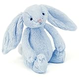 Bashful Blue Bunny Rattle