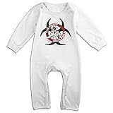 カッコいい 男の子と女の子 メタル バンド ファイヴ フィンガー デス パンチ メタル バンド 子供服 体に合う White Size 6 M