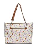 Pink Lining Bramley Tote Bag, Pansies by Pink Lining