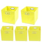 Modern Littles Sweets Organization Bundle-5 Storage Bins, Yellow by Modern Littles