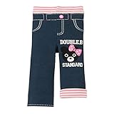 mikihouse Double_B(ミキハウスダブルB)赤外線素材のあたたか10分丈スパッツ 90cm,ピンク