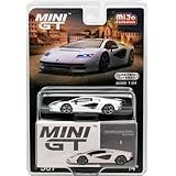 MINI GT 1:64スケール MiJo 限定 - ランボルギーニ カウンタック LPI 800-4 (ホワイト)