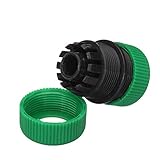 amzmonnsuta 3/4インチのプラスチック製の水ホースコネクタ庭の水管継手