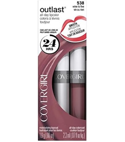カバーガール アウトラスト　２本セット　#626 Amazon | COVERGIRL Outlast All Day Two-Step Lipcolor # 626,カバー
