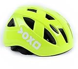 HORIZON 軽量 サイクリング 自転車 用 ヘルメット キッズ ジュニア 子供 用 ダイヤル アジャスター 付き (黄緑②)