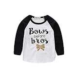 ベビー服　男の子 女の子　Ｔシャツ　ラグラン　長袖 (80 (3-12M), 黒い)
