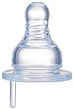 Simba BPA Free Standard Neck Anti-Colic Nipple (Round Hole)-Soft.Durable.Breathable (Medium) by Simb