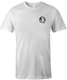 NCAA米国旗状態ジャージー半袖Tシャツ L ホワイト