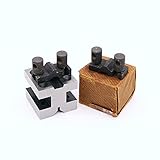 2個35x35x30mm Vブロッククランピングセットセンタリングマシン用クランプツール