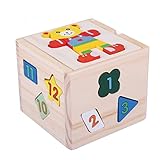 (アワンキー) Aoneky 子供 赤ちゃん ラーニングトイ 知育玩具 形 認知 勉強 積み木 パズル 贈り物