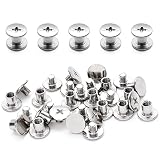 Pstyle. シカゴスクリュー 組ネジ レザークラフト ネジ 20個セット PST-102 (5x6mm)