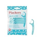 デンタルフロス Plackers ダブルクリーンミント味35本 (1)